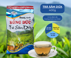 Trà sâm dứa Hồng Đức 400G