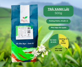 Trà xanh lài Hồng Đức 500g